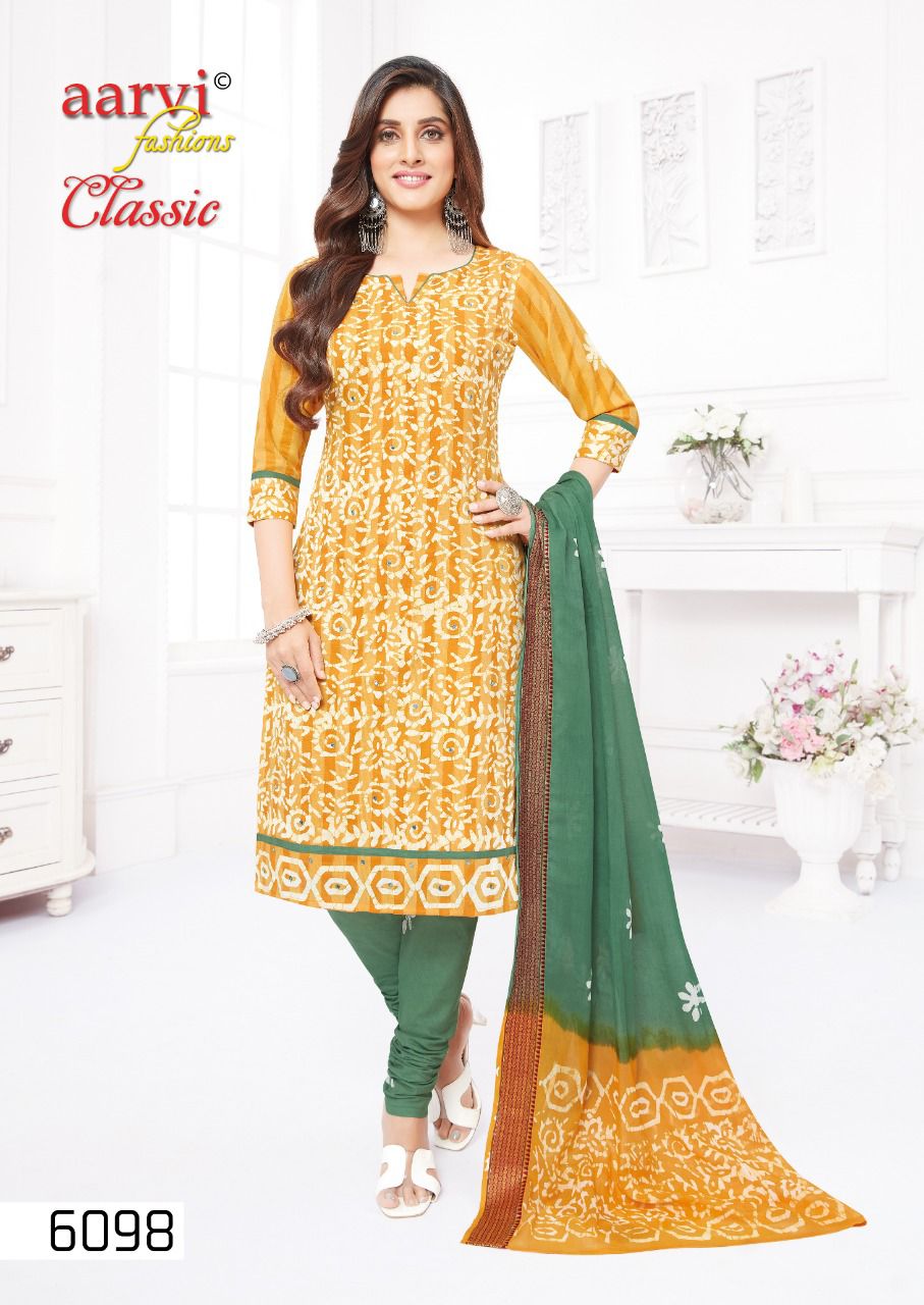 Aarvi Classic 2 Fancy Casual Wear Wholesale Dress Material Collection